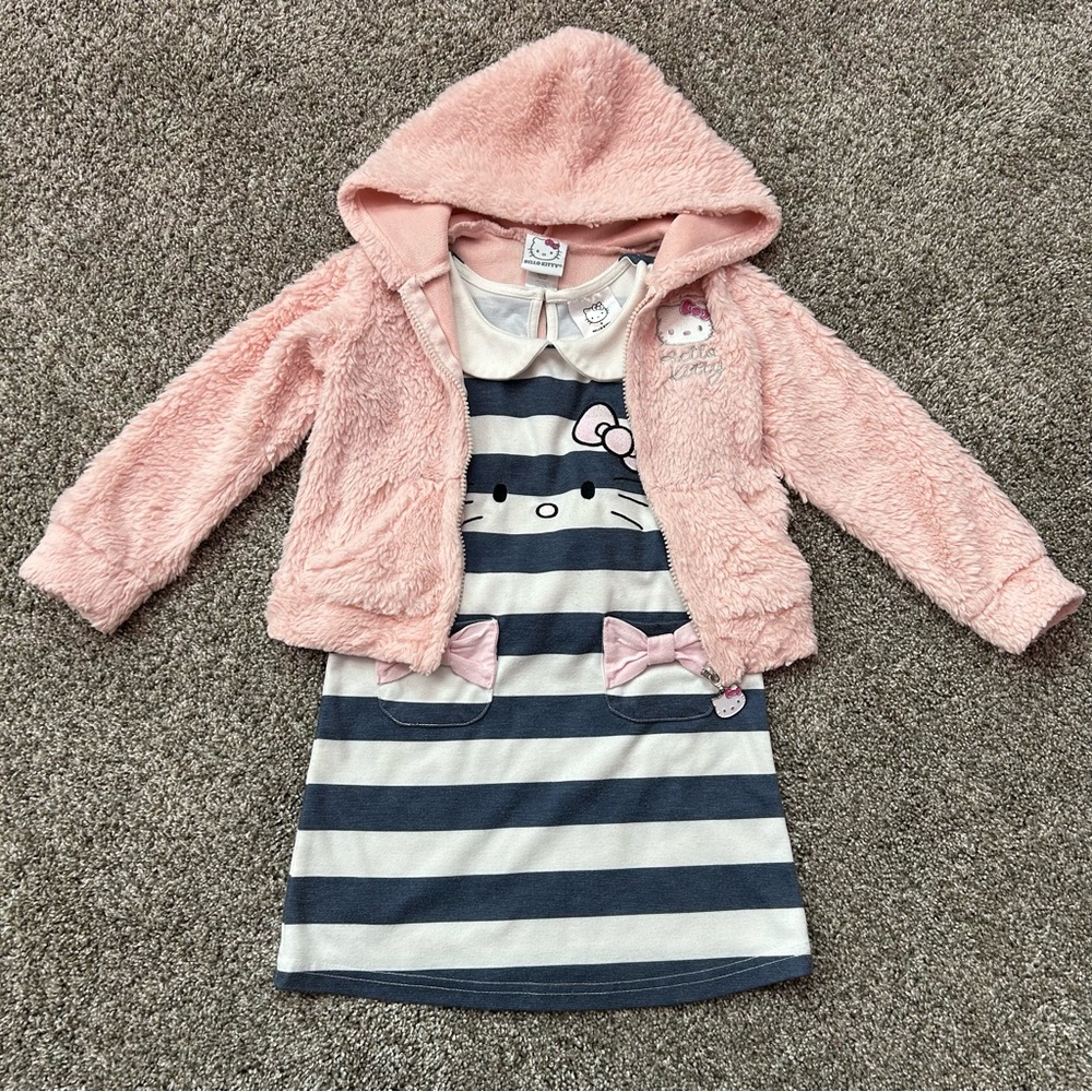 Hello Kitty Dress and Jacket Set